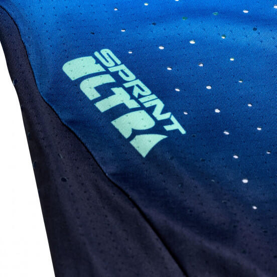 Troy Lee Designs Sprint Ultra Langarm Trikot Blau/Gelb 4/7