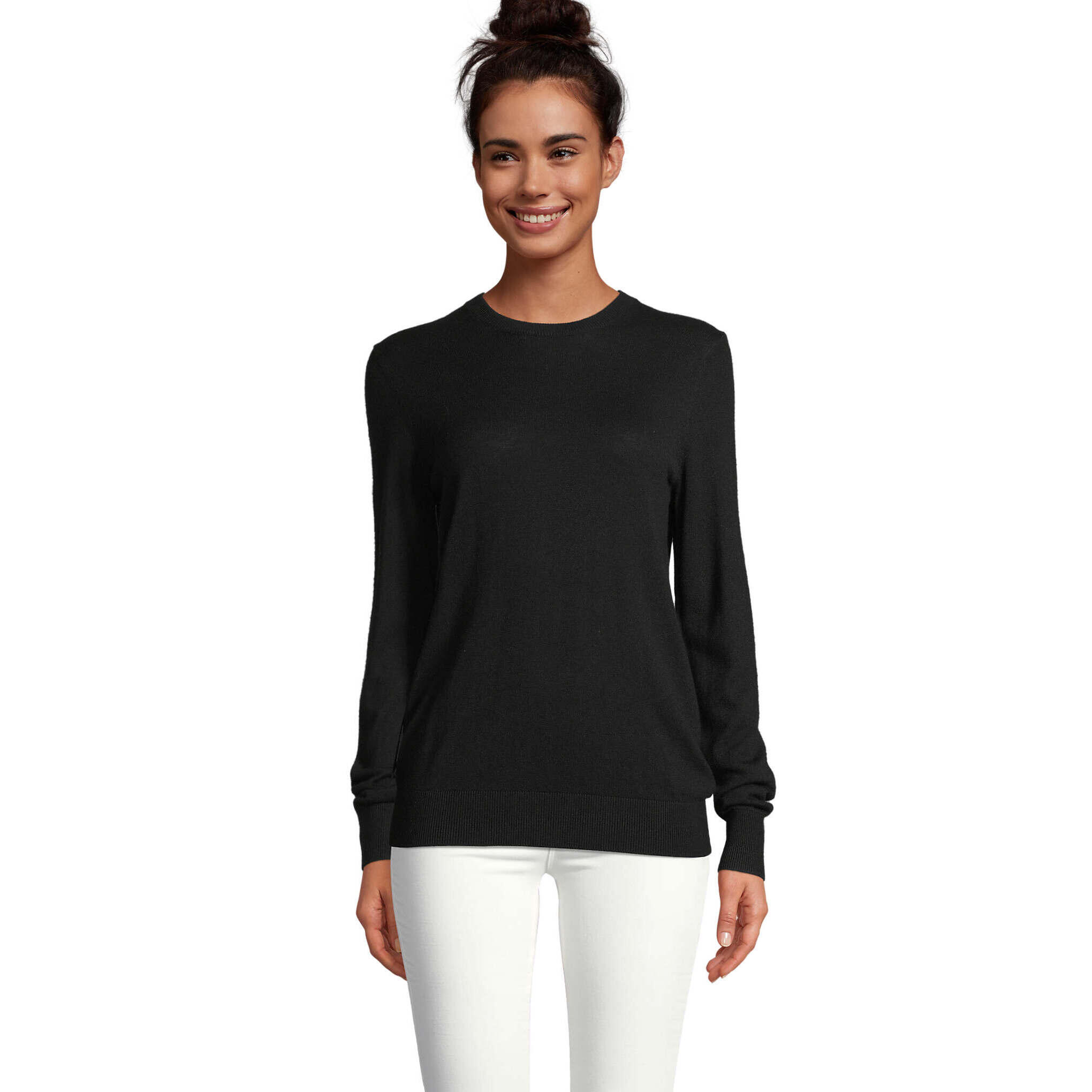 Sol's - Pull Femme Sol's Stuart - Pull - Noir - Decathlon