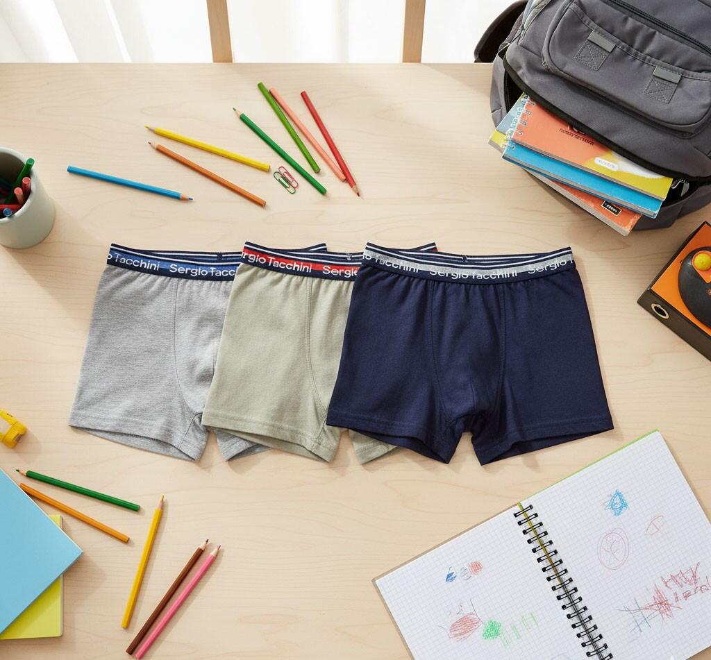 Pack Boxer Enfant SERGIO TACCHINI (Lot de 6) 5/7