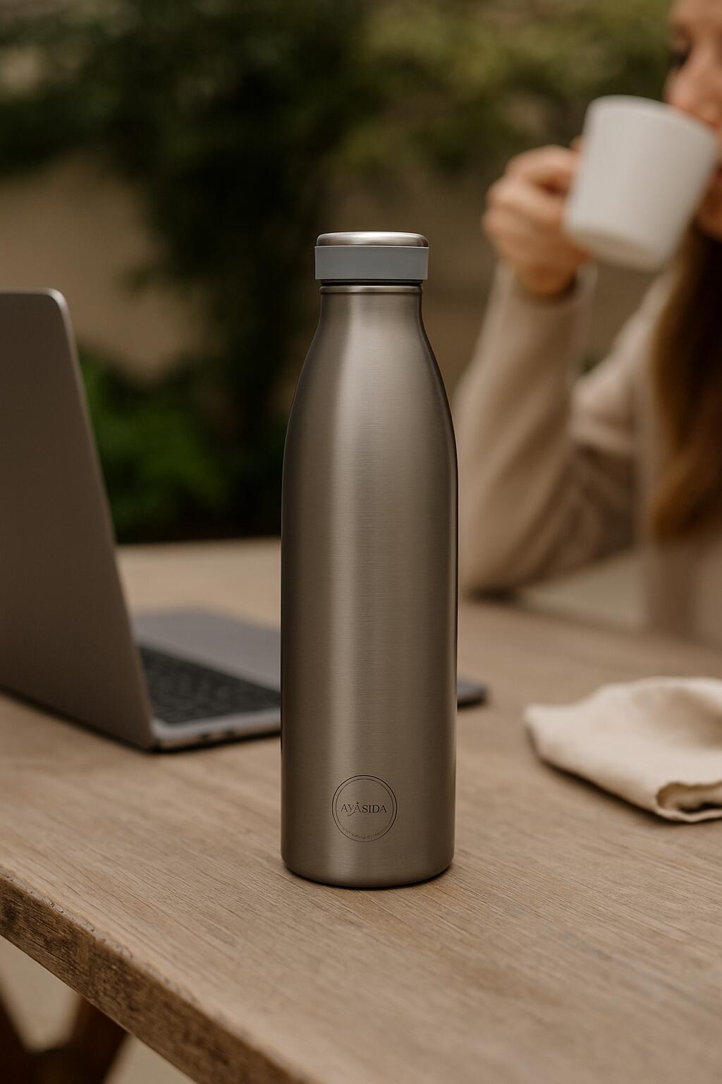Bouteille isotherme 500 ml Cool Grey 3/4
