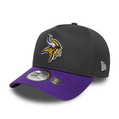 New Era 9FORTY E-Frame Cap Minnesota Vikings NFL Charcoal