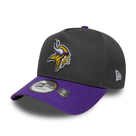 New Era 9FORTY E-Frame Cap Minnesota Vikings NFL Charcoal