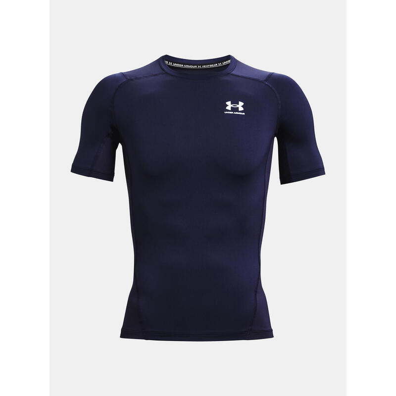 Cămașă cu mânecă scurtă fitness bărbați Ua Hg Armour Comp SS, Albastru Închis
