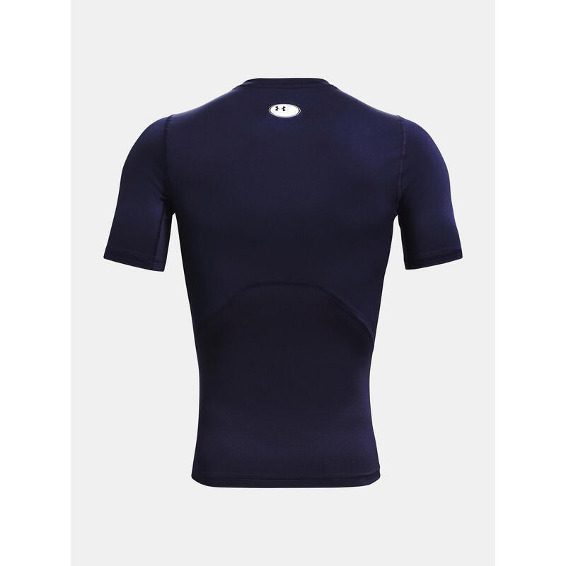 Cămașă cu mânecă scurtă fitness bărbați Ua Hg Armour Comp SS, Albastru Închis