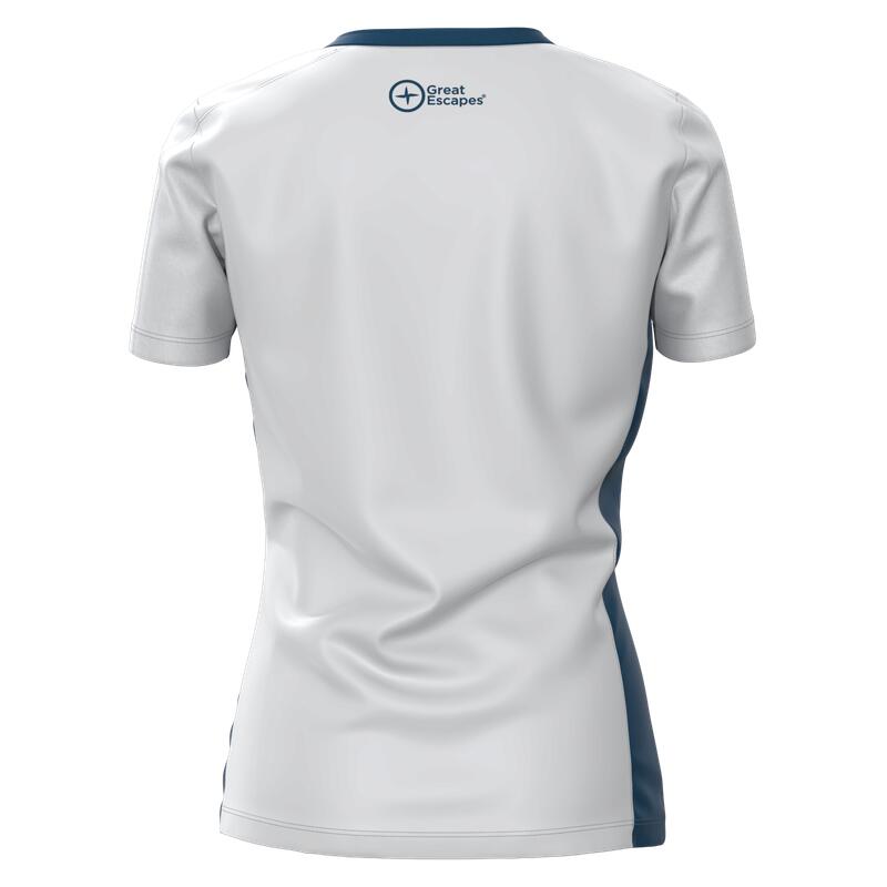 Great Escapes Tremiti evo lady t-shirt B oyster/gibraltar sea 2/2