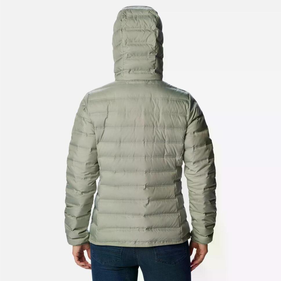 Kurtka COLUMBIA LAKE 22 II DOWN HOODED JA Zielony