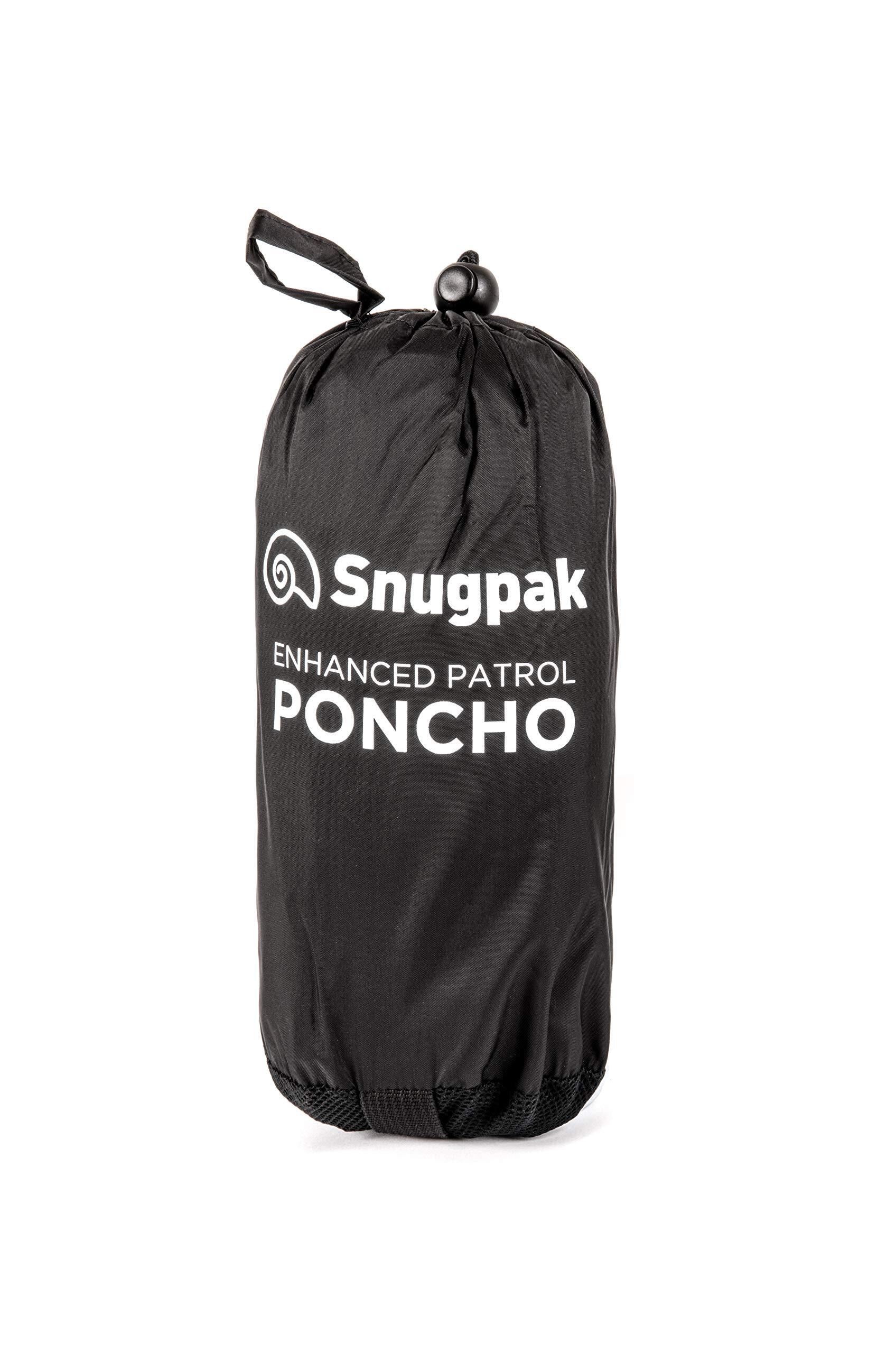 Snugpak Poncho Enhanced Patrol Schwarz 4/4
