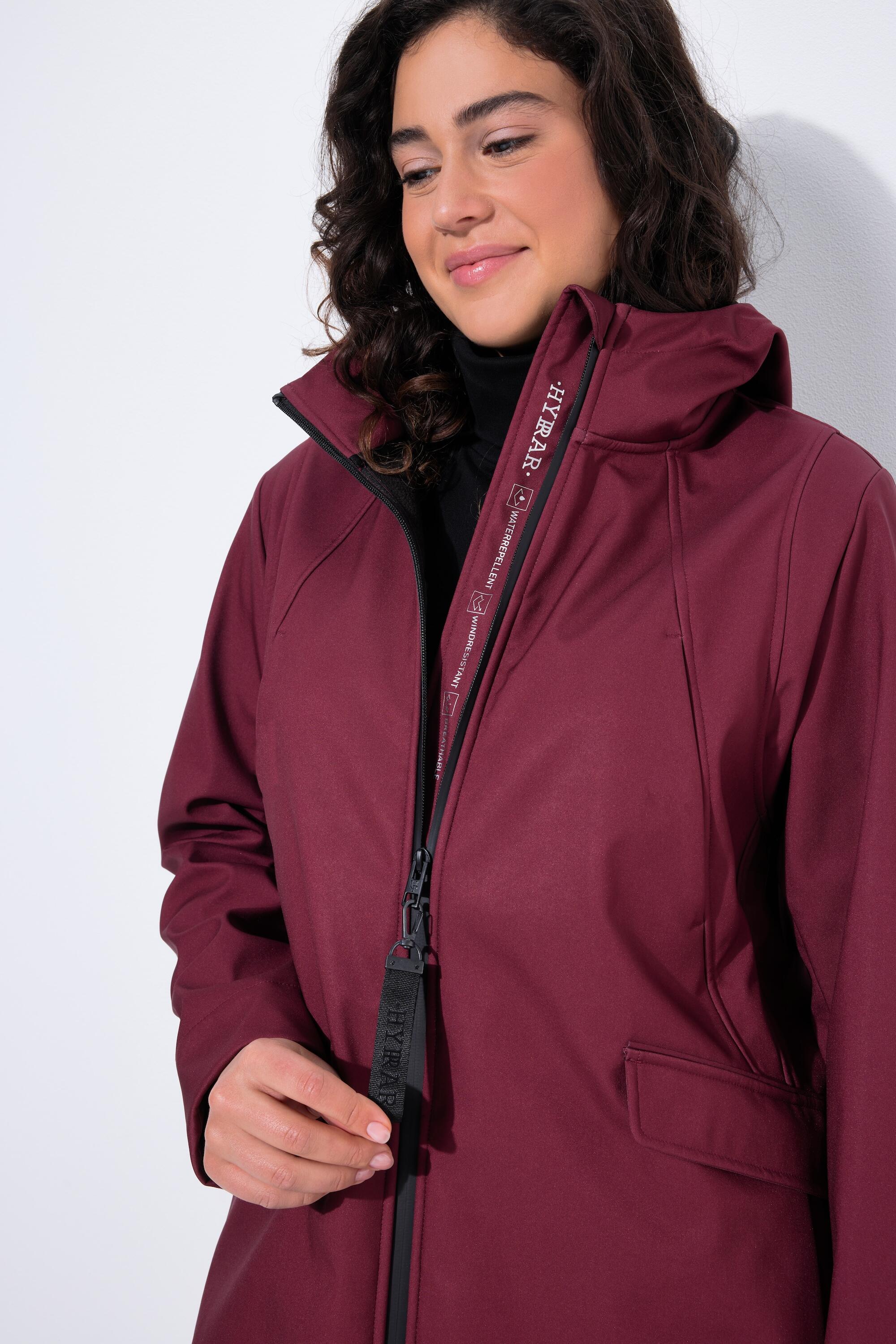 Femme Veste Softshell HYPRAR à capuche déperlante 3/7