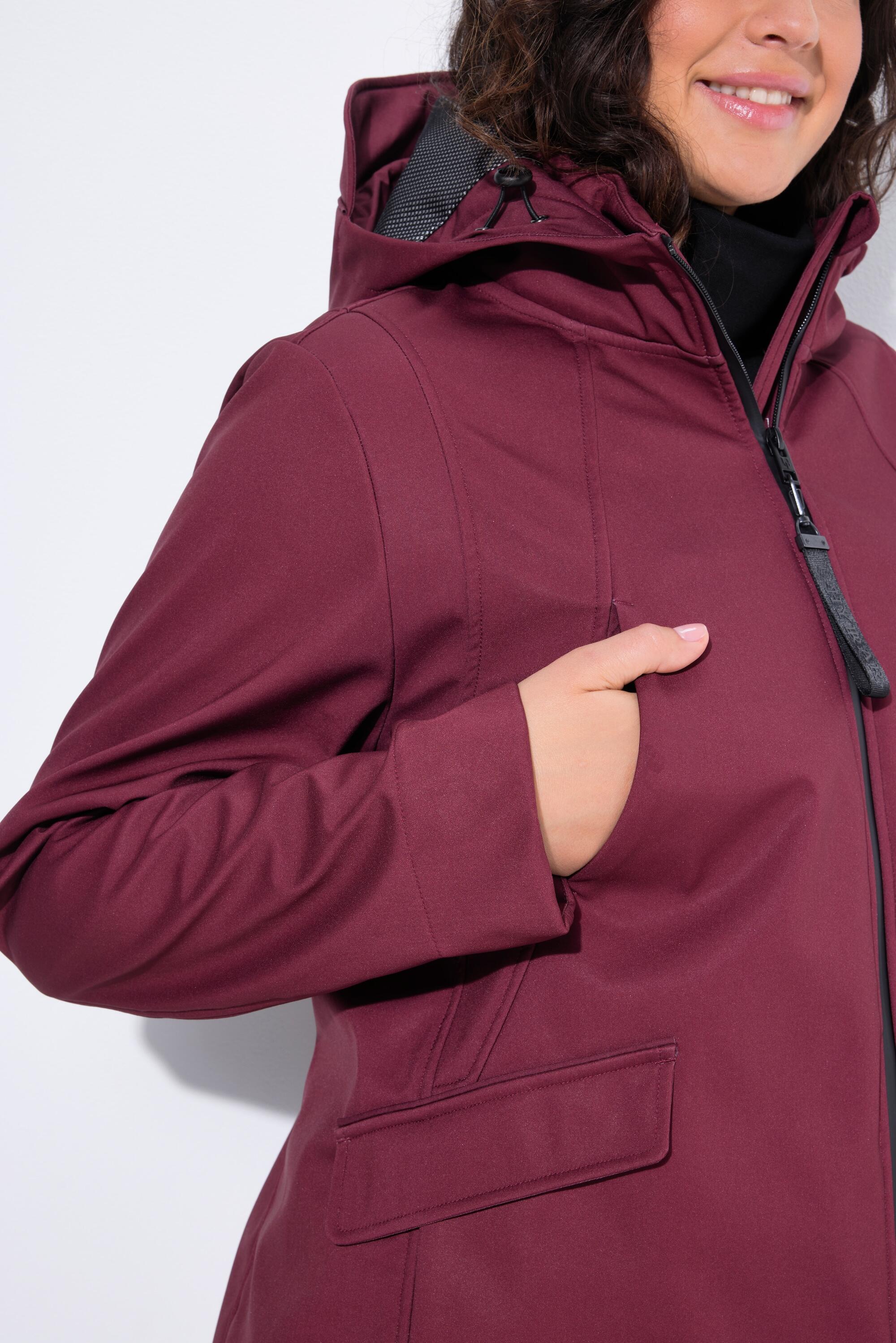Femme Veste Softshell HYPRAR à capuche déperlante 4/7