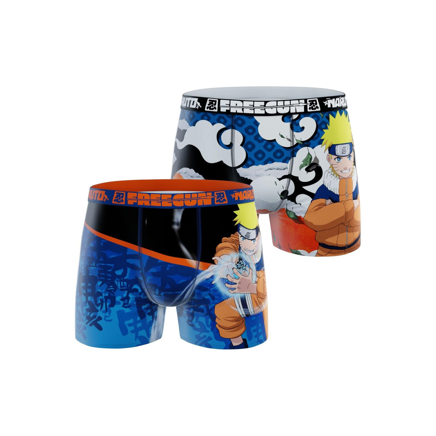 Lot de 2 boxers enfant Naruto Classic Naruto 1/5