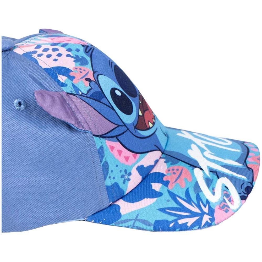 Gorra niÃ±os unisex CerdÃ¡ Stitch en color azul 3/4