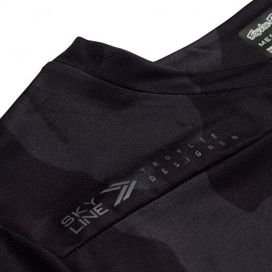 Troy Lee Designs Kurzarm Trikot Skyline Schwarz 3/7