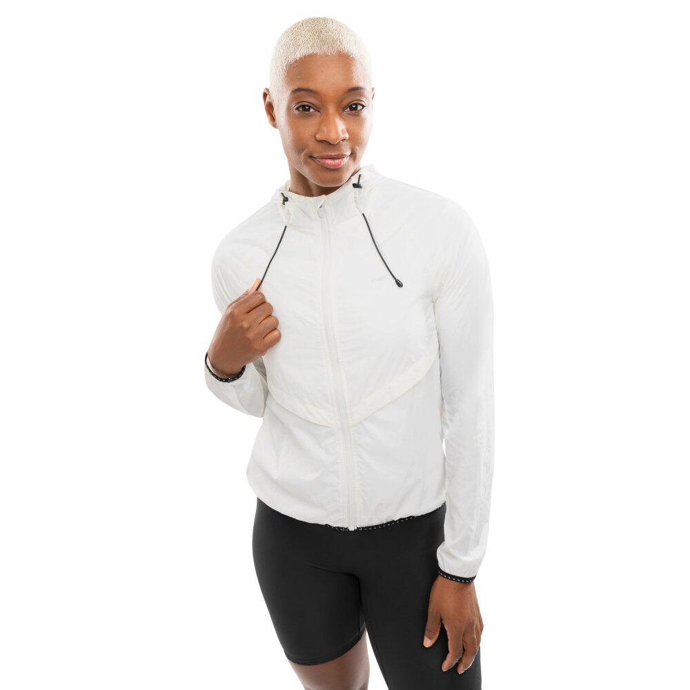 Siroko - Veste Coupe-vent Running Femme Fitness Alia White Blanc - Coupe Vent - Blanc - Decathlon