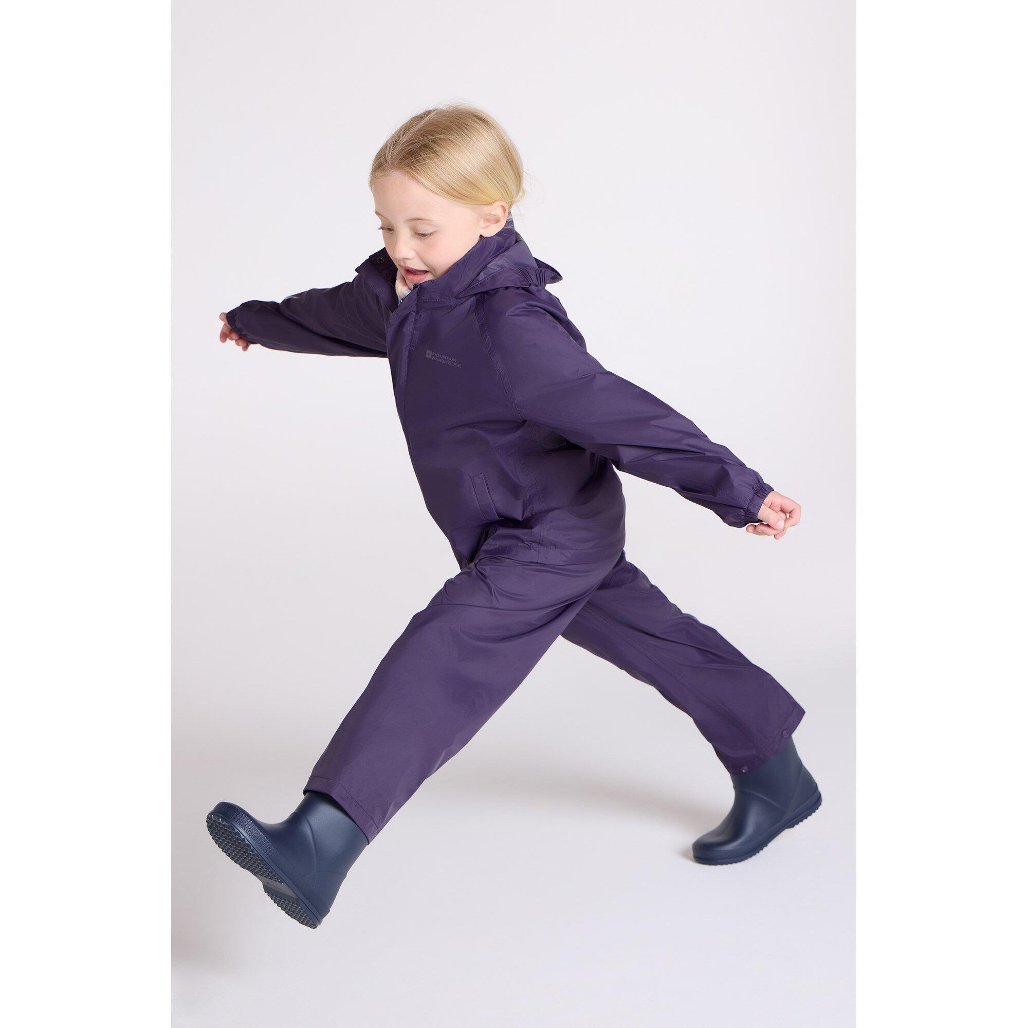 Mountain Warehouse Veste imperméable enfant Pakka - Légère et pliable 4/7