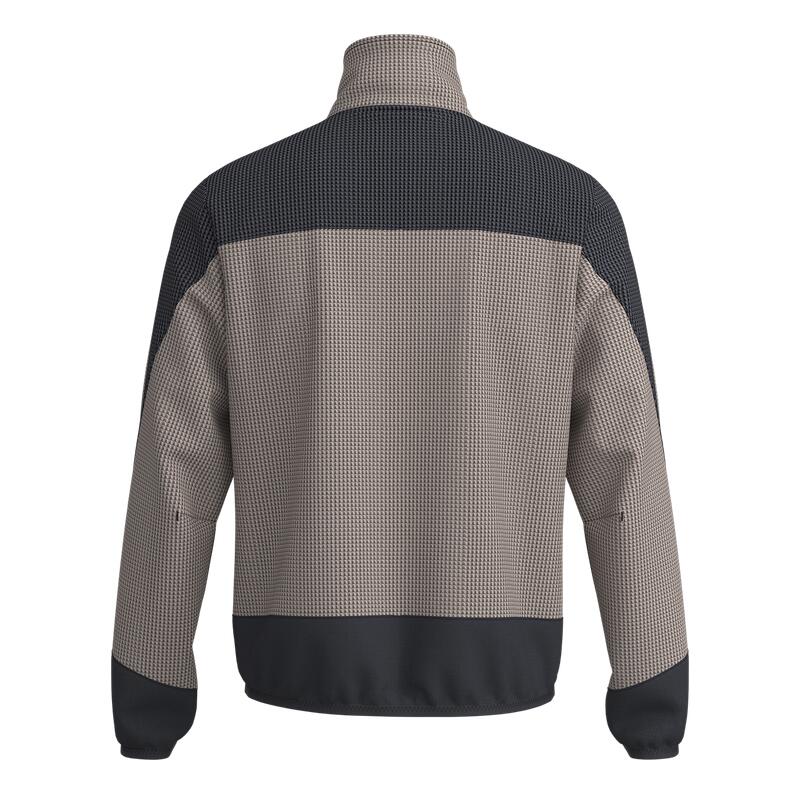 Great Escapes Federic man fleece jacket full zip driftwood 2/3