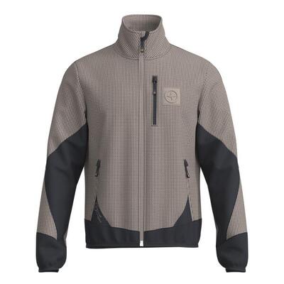 Great Escapes Federic man fleece jacket full zip driftwood