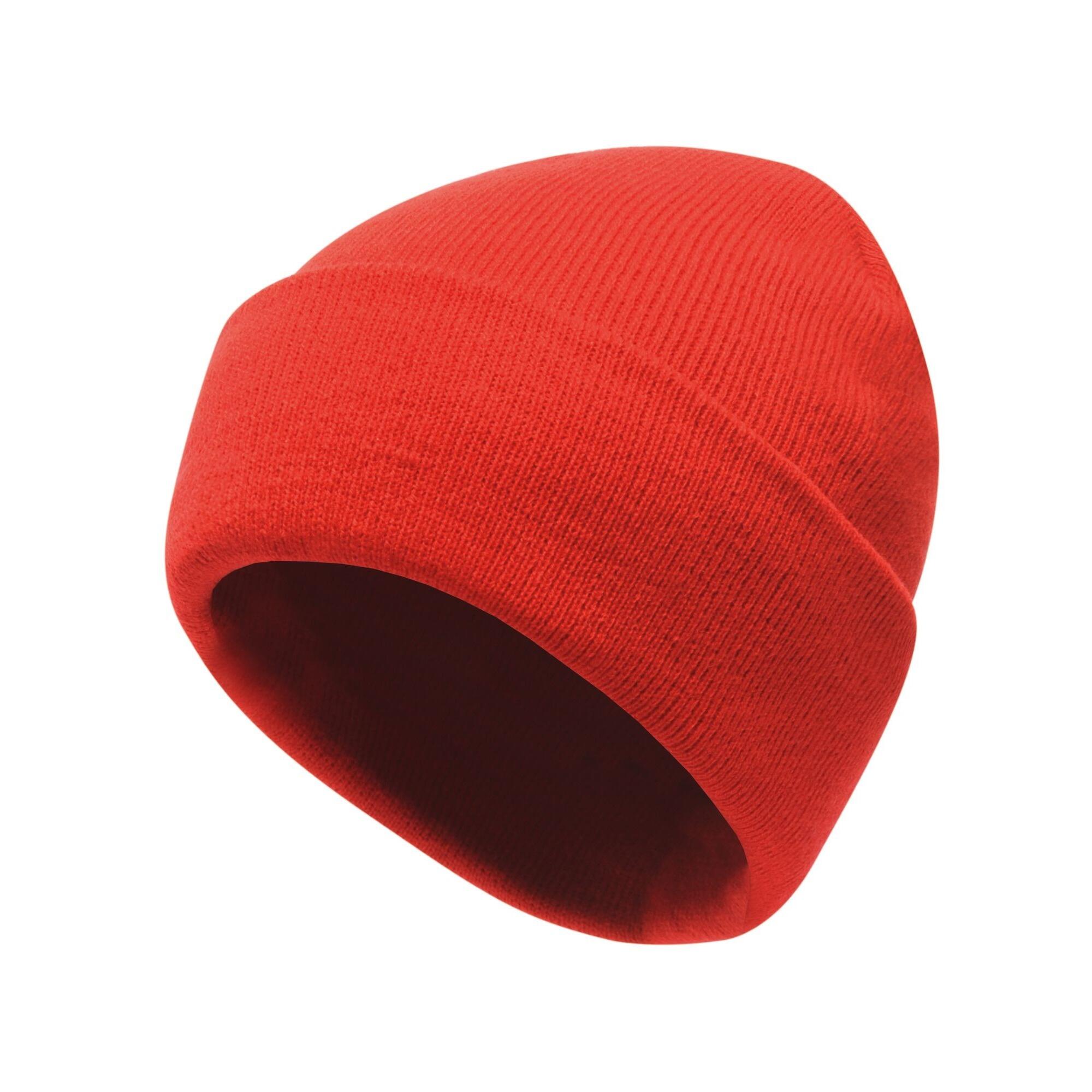 Standout Adults/Unisex Axton Cuffed Beanie (Classic Red) 2/4