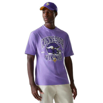 Oversized t-shirt minnesota vikings helmet