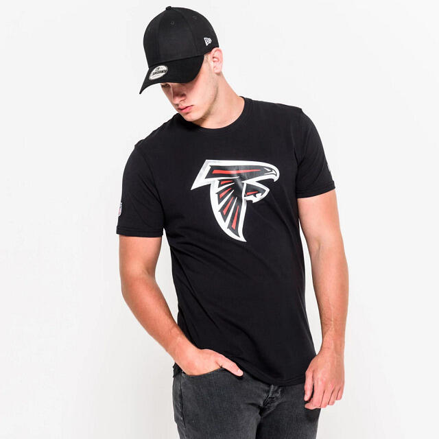 T-Shirt NFL Atlanta Falcons New Era Logo Noir 7/7