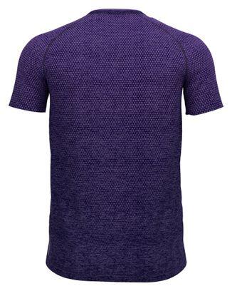 T-Shirt Running Homme Odlo Essentials Seamless Bleu Foncé 2/5