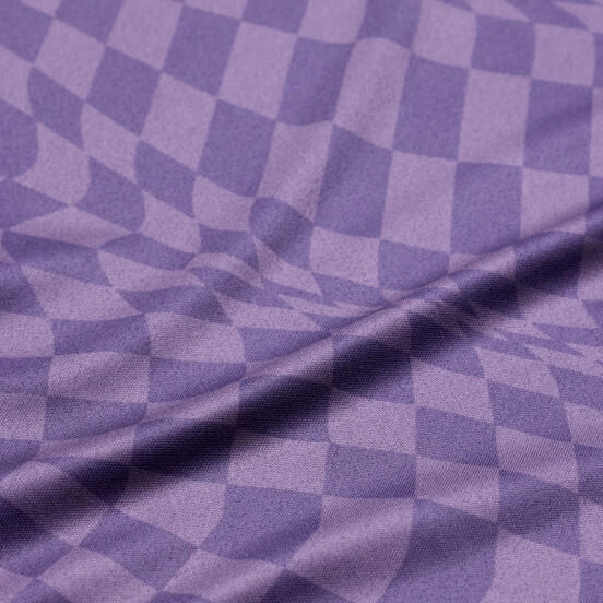 Jersey Femme TROY LEE Lilium Twisted Checkers Deep Purple 4/4