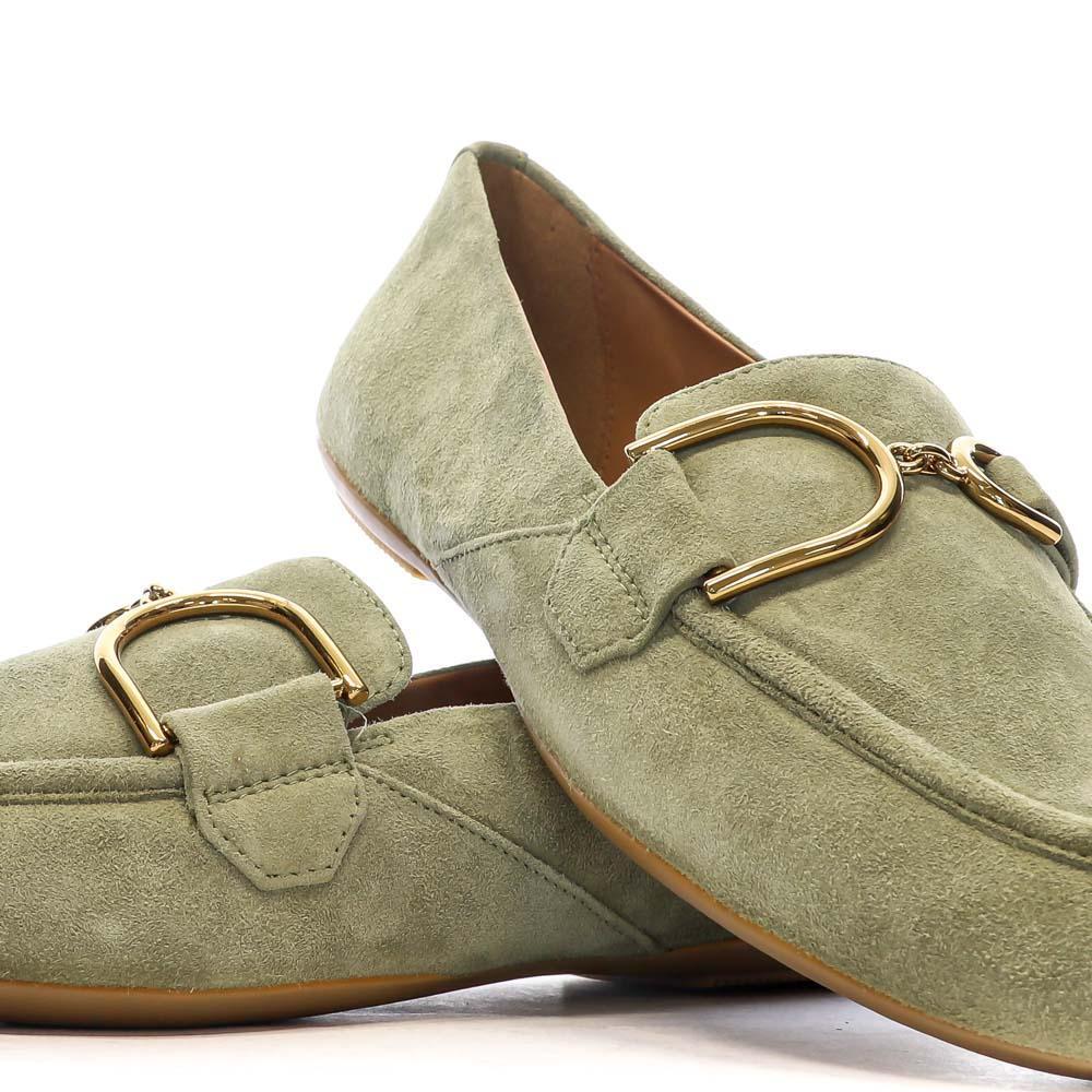 Mocassin Vert Femme Geox Palmaria 7/7