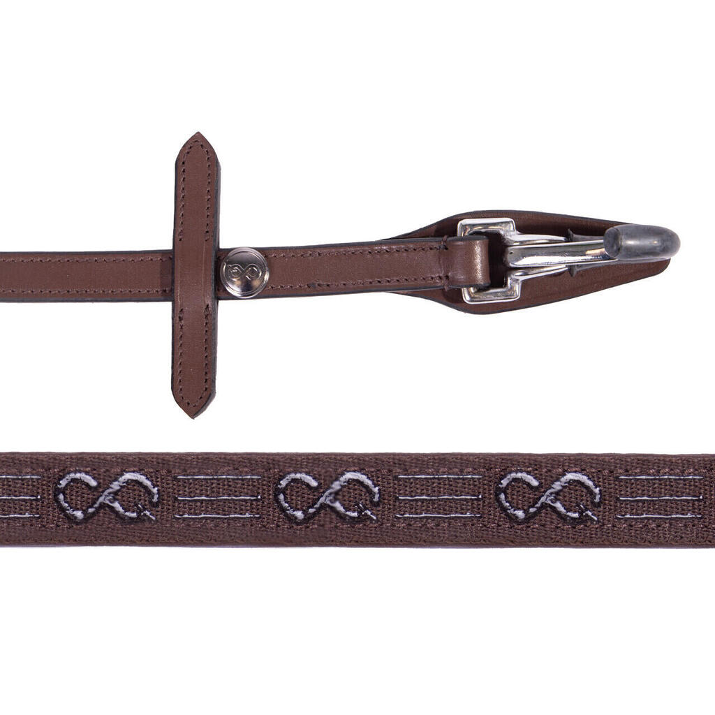 Reins for horse with clip Presteq FaySport