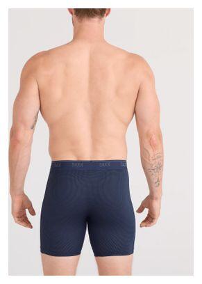 Boxer SAXX Quest Quick-Dry Mesh Azul Marino 3/4