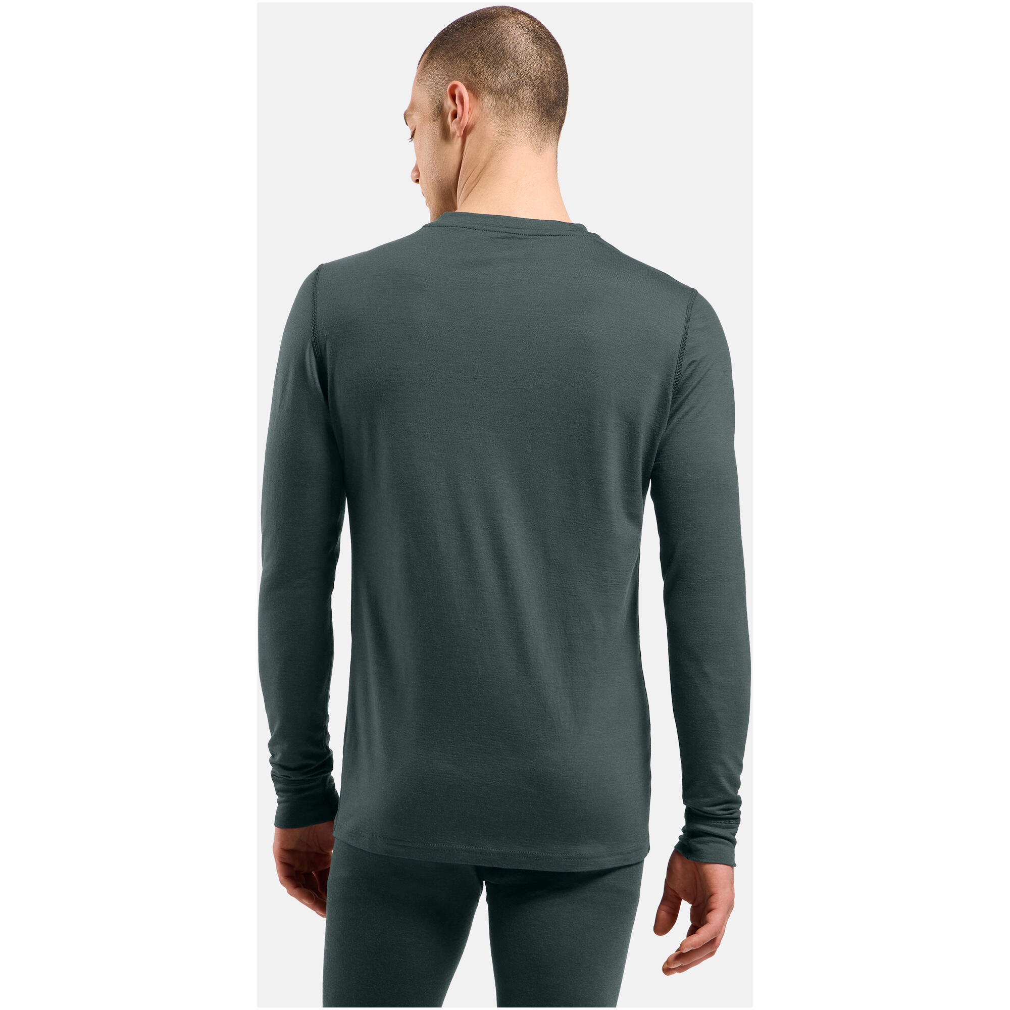 Bielizna termoaktywna z długim rękawem Odlo BL TOP crew neck l/s MERINO 200 2/7