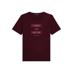 T-shirt pour femmes avec des graphiques et un slogan motivant