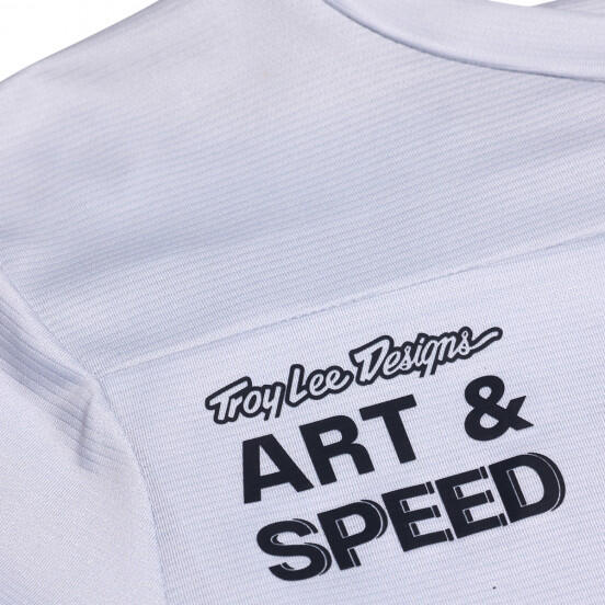 Langarm Trikot Troy Lee Designs Skyline Grau 3/7