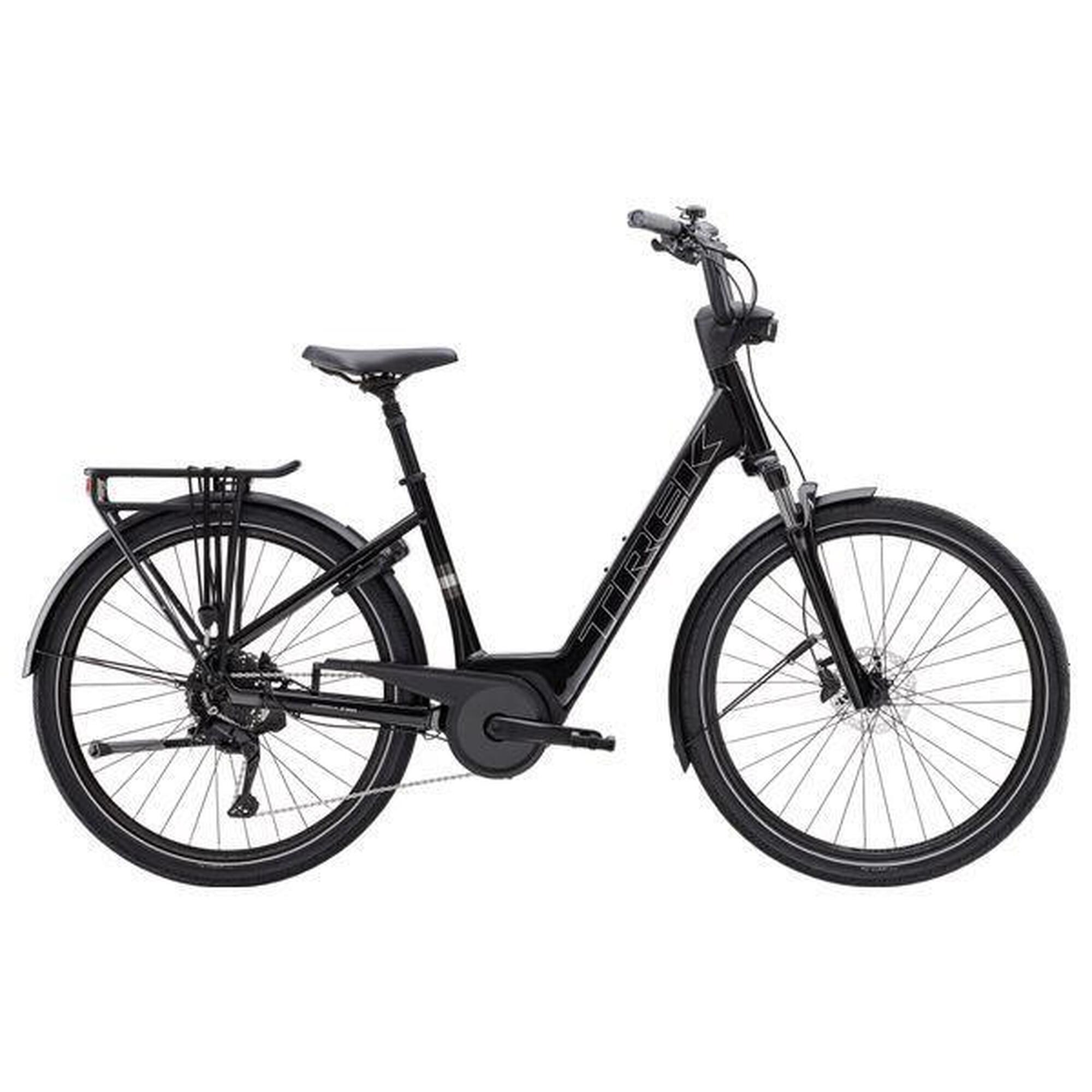 Trek - Reconditionné Vélo De Ville Électrique Trek Verve+ 2 Lowstep 400wh S - Très Bon - Vélo Ville - Noir - 40 M - Decathlon