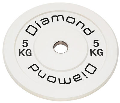 Disco bumper Sfida Pro gomma piena foro Ø50 mm training Diamond