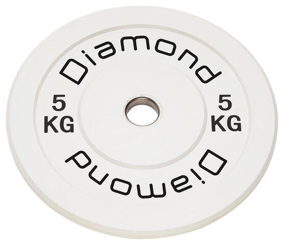 Disco bumper Sfida Pro gomma piena foro Ø50 mm training Diamond