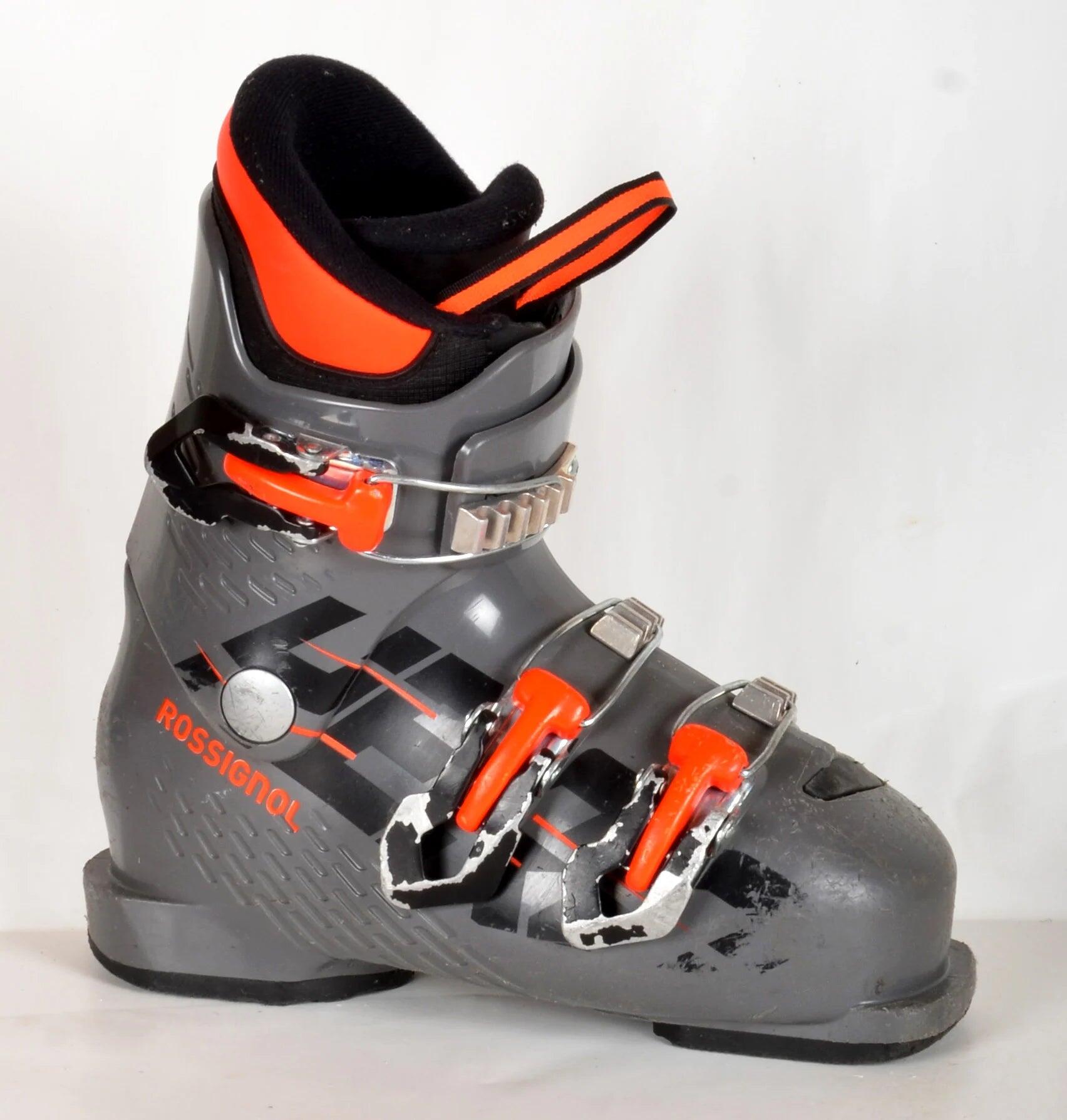 ROSSIGNOL Rossignol HERO J3 grey - chaussures de ski d'occasion Junior