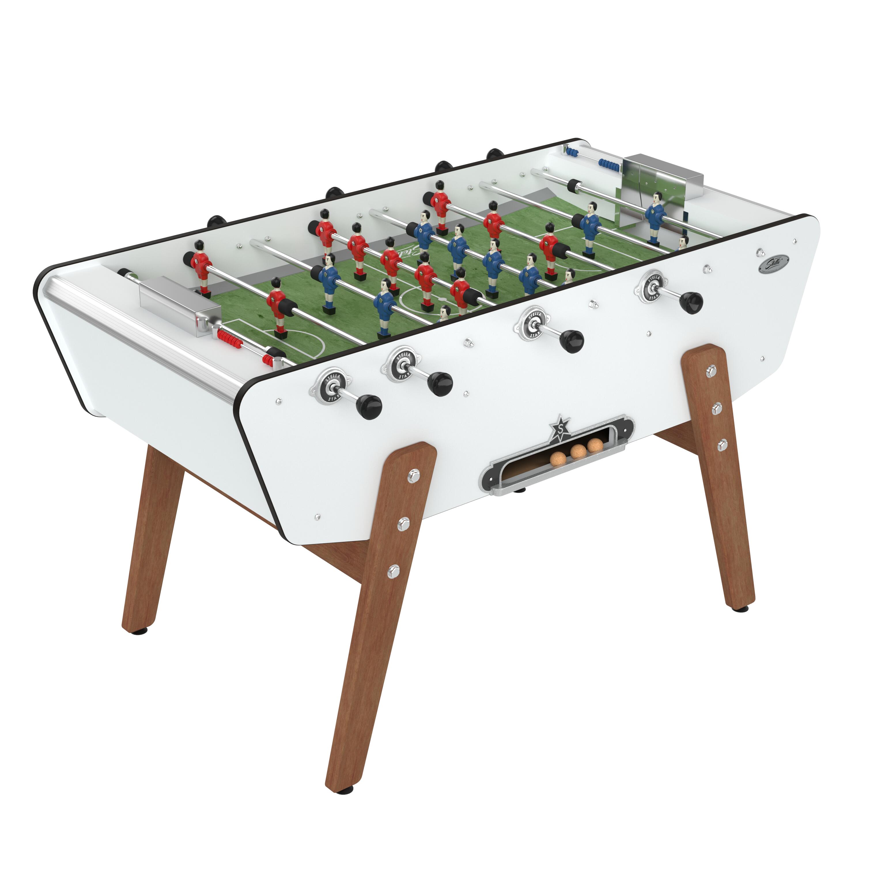 Stella - Babyfoot Stella Star Outdoor Blanc - Table De Baby-foot - Blanc|gris|marron - No Size - Decathlon