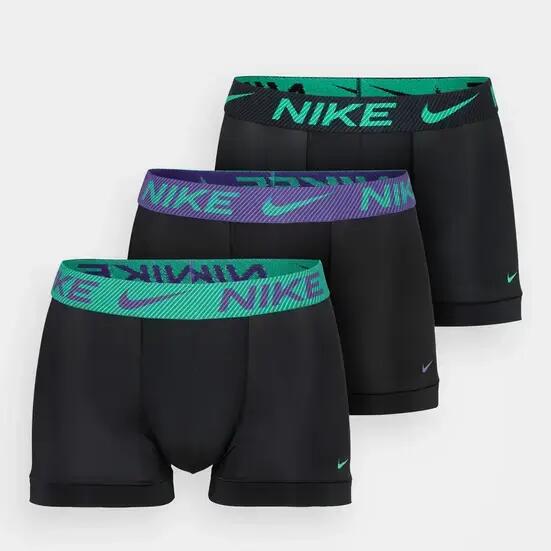 Boxer Nike Essential Micro 3pk black green purple