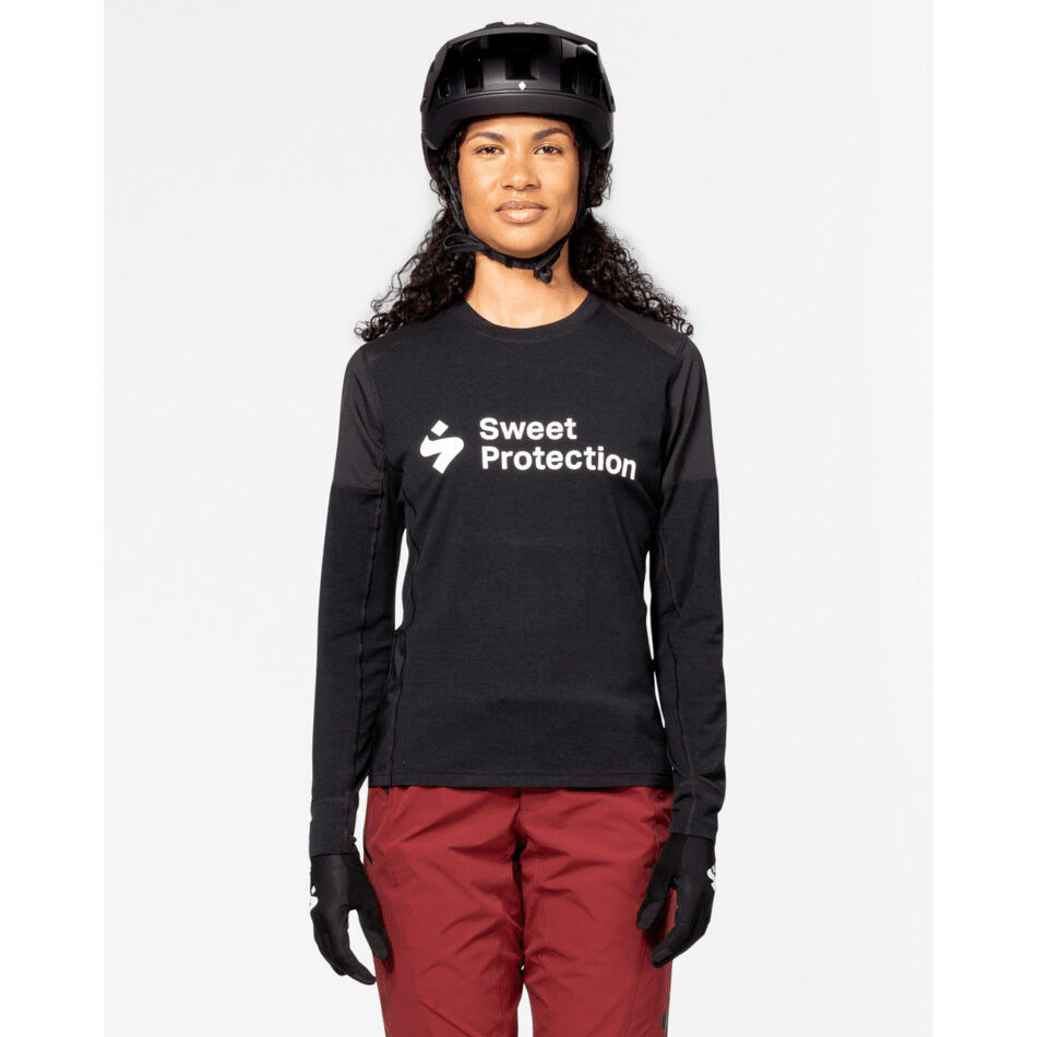 Maillot manches longues en mérinos femme Sweet Protection Hunter 2/4