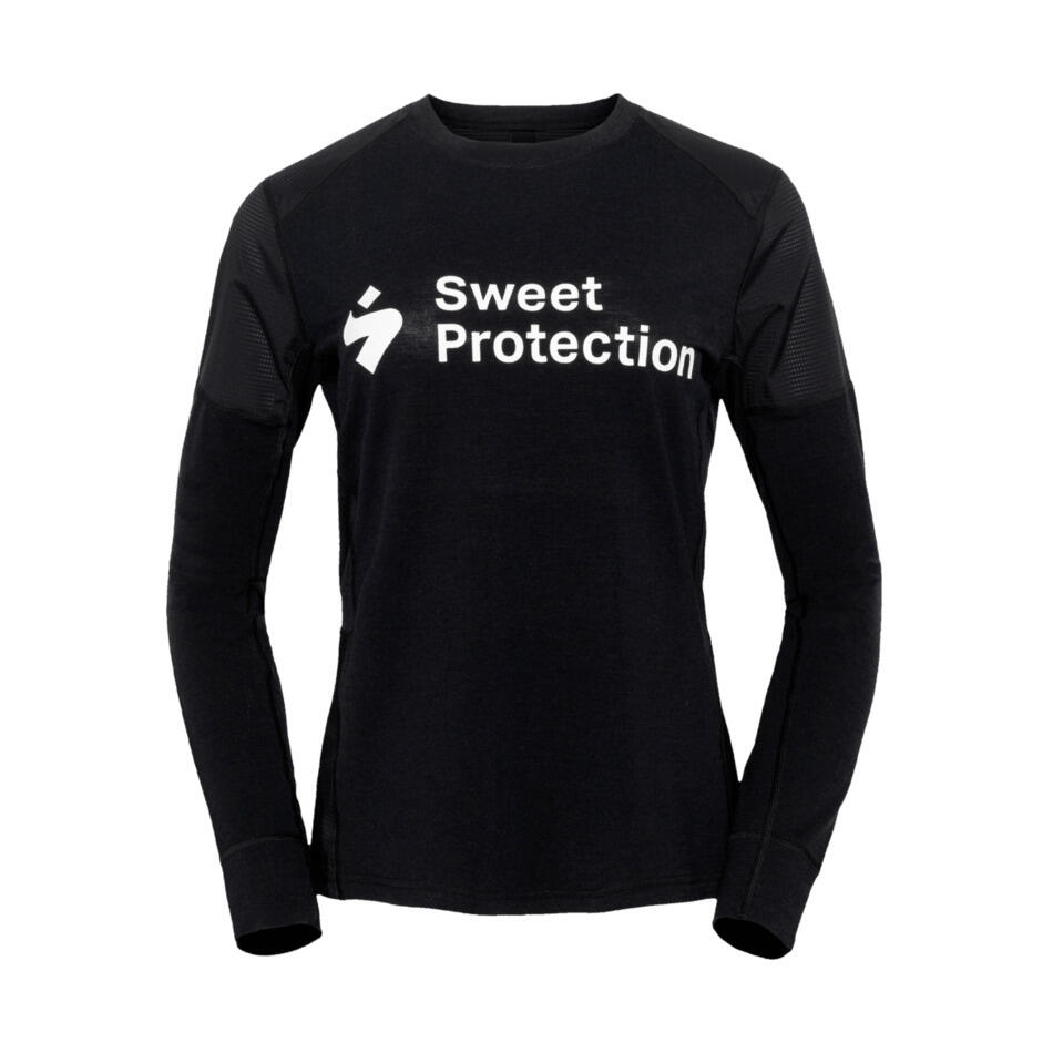 Women's long sleeve merino sweater Sweet Protection Hunter