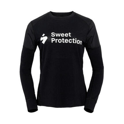 Damska koszulka z długim rękawem z wełny merino Sweet Protection Hunter