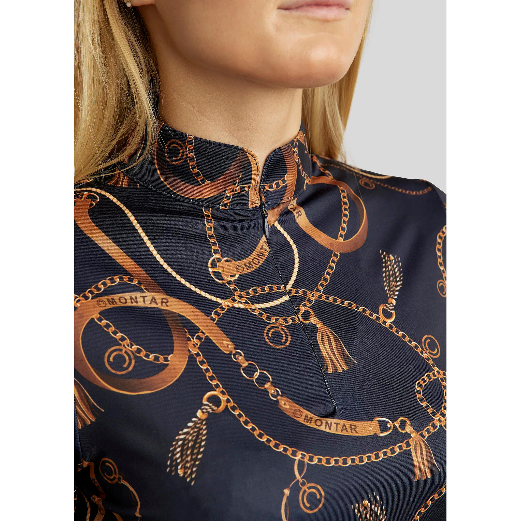 Damespolo met lange mouwen Montar Haily Bridle 3/3