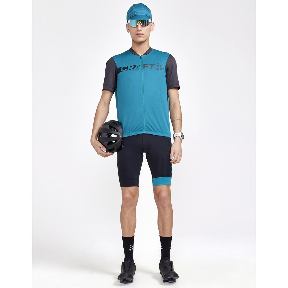 Maglia Craft Core Endur a manica corta Blu Grigio 4/5