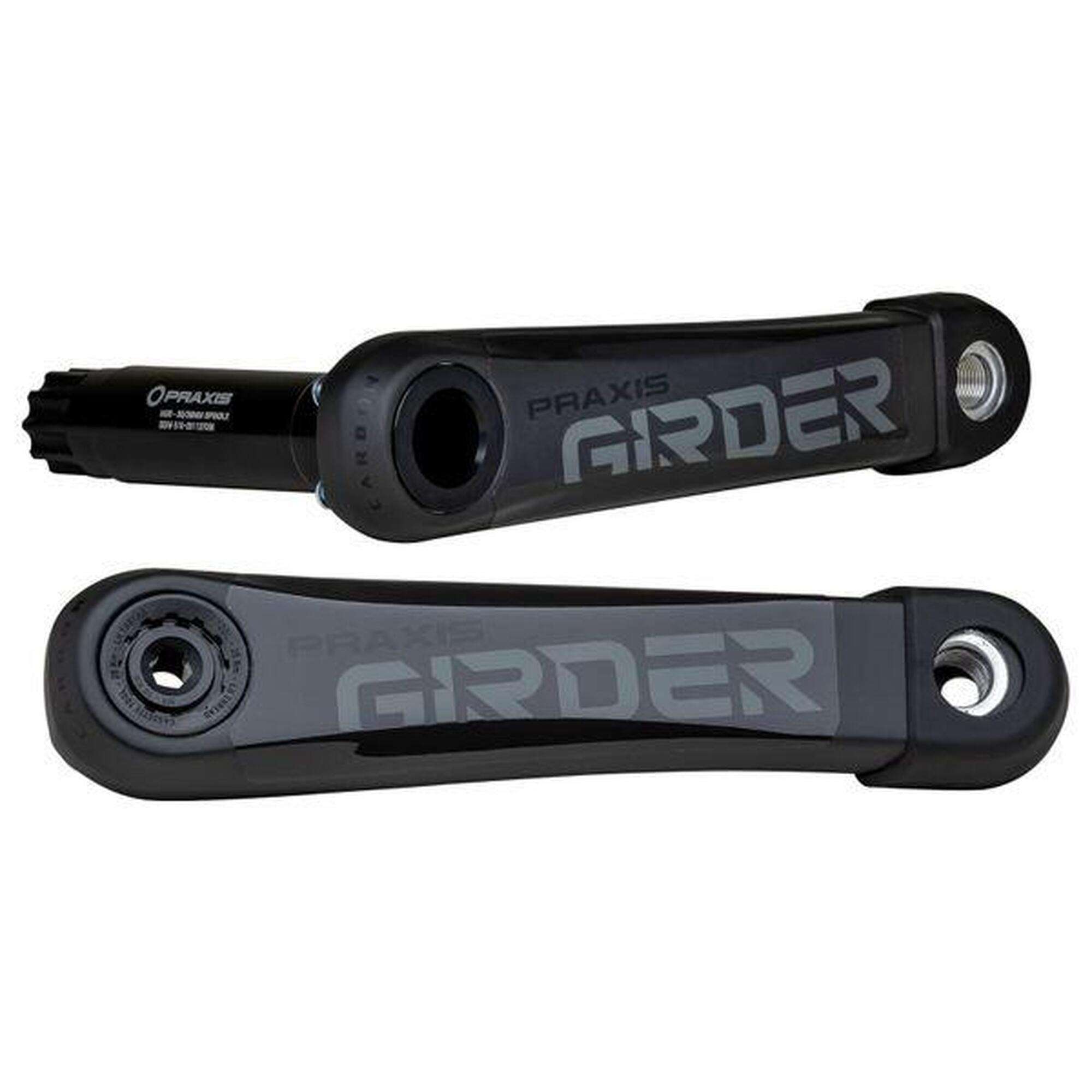 Praxis - Manivelles Praxis Girder Carbon Direct Mount (sans Boîtier) Noir - Manivelle - Noir - 175 Mm - Decathlon