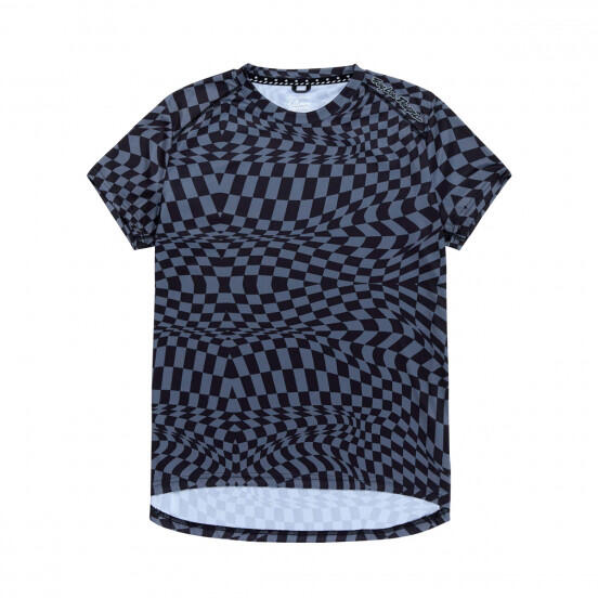 Jersey Femme TROY LEE Lilium Twisted Checkers Black 1/4