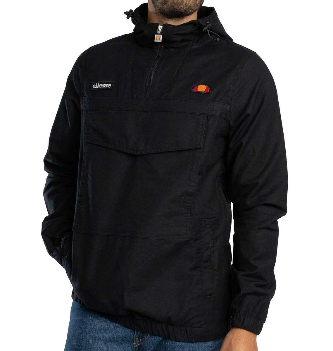 ellesse Herren Track Jacke Mont 3 OH schwarz 1/3