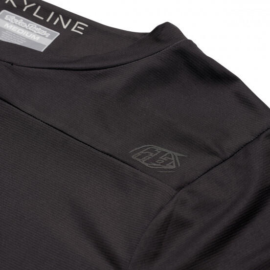 Langarm Trikot Troy Lee Designs Skyline Schwarz 3/7