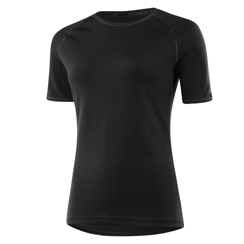 Löffler - T-shirt Femme Löffler Transtex® Merino - T-shirt Manches Longues - Noir - Decathlon