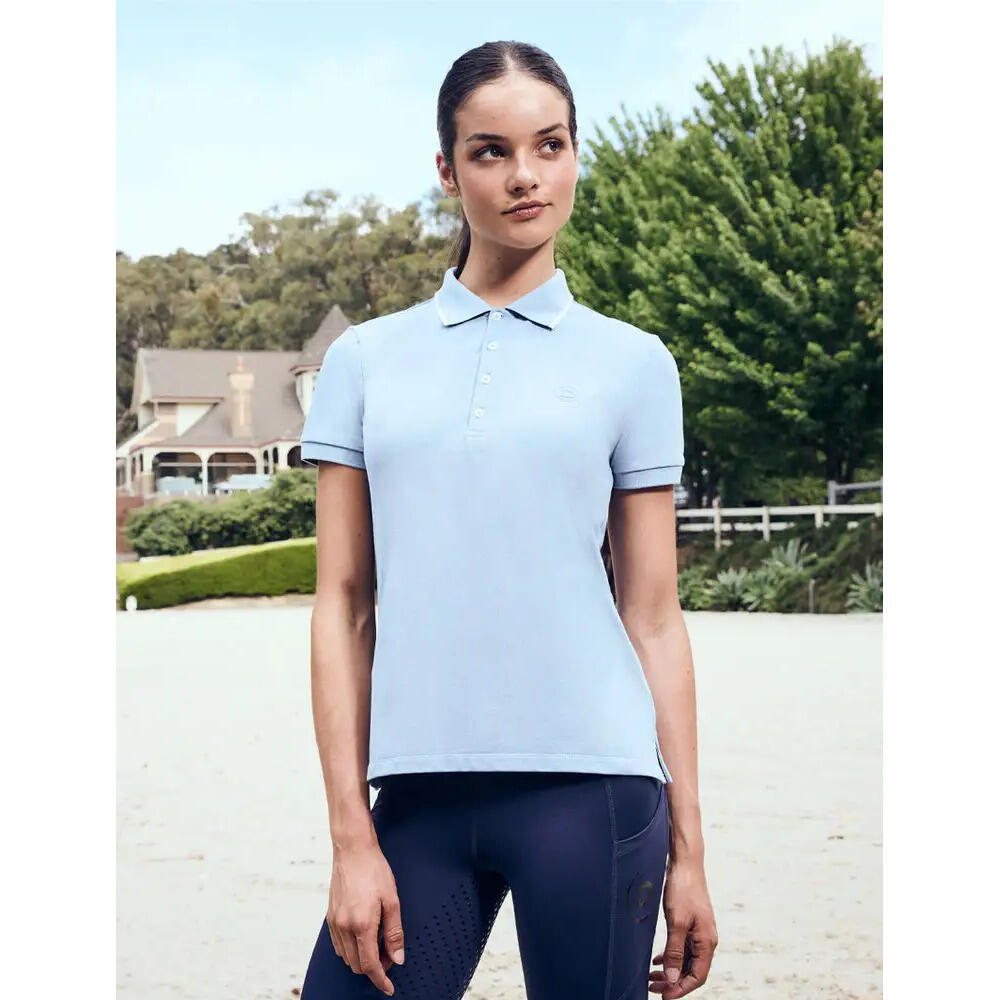 DUBLIN Polo da equitazione in cotone donna Dublin
