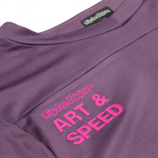 Jersey TROY LEE Skyline Radioscape Deep Purple 3/4