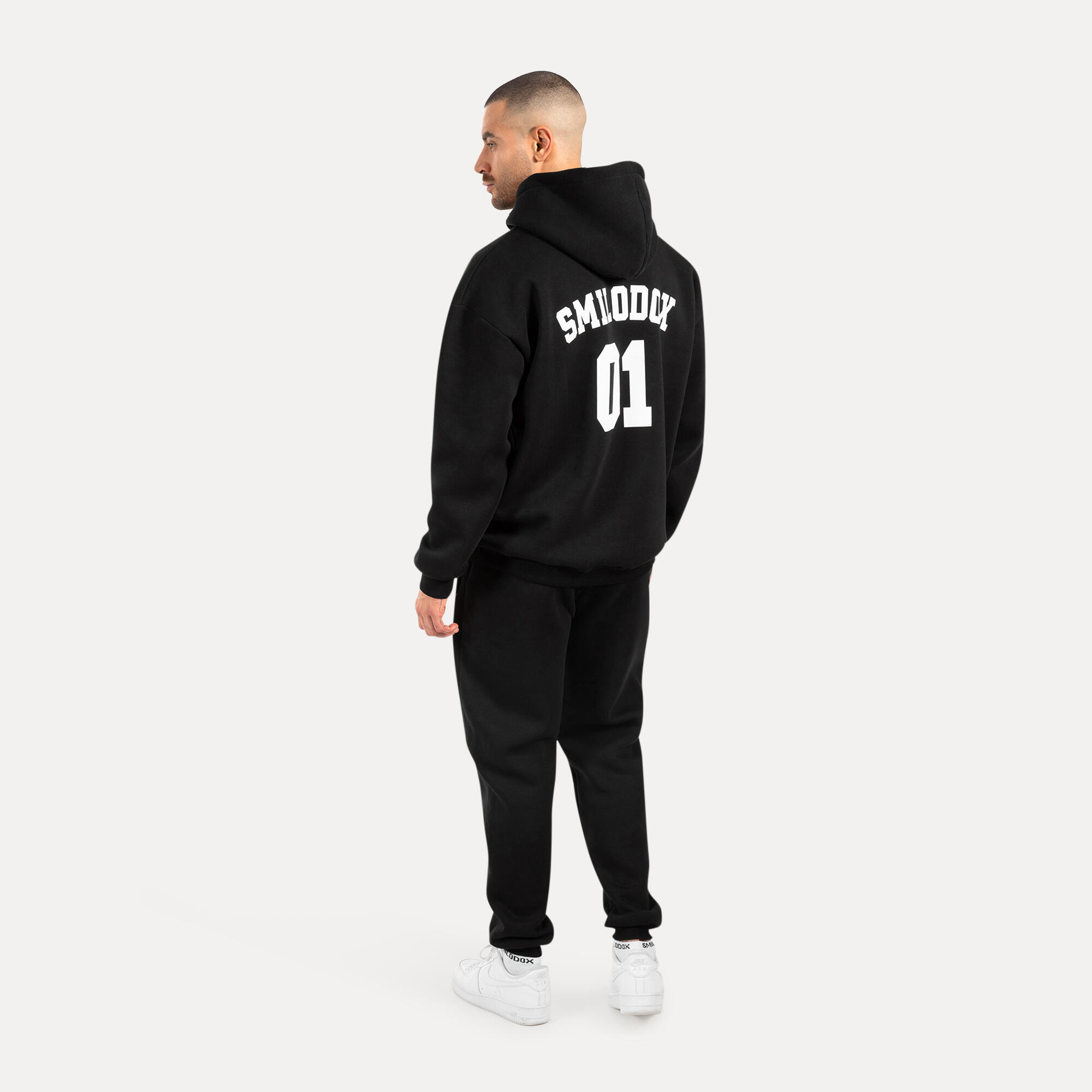Herren Hoodie Rayk Schwarz 3/5